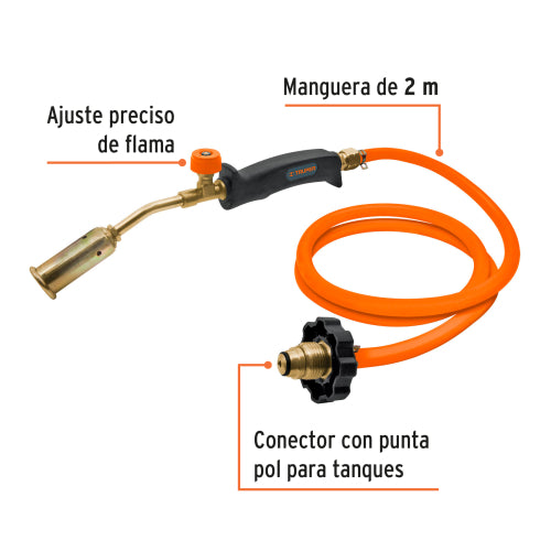 Soplete con Manguera para Gas - Profesional y Duradero