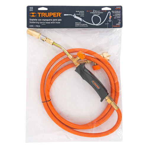 Soplete con Manguera 1/2" - Ideal para Soldar y Cortar