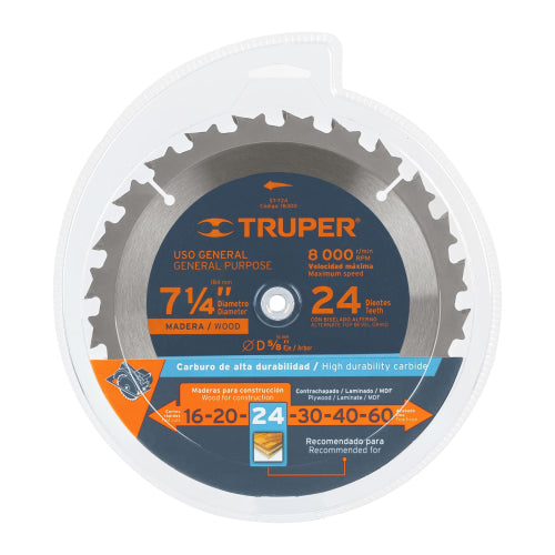 Sierra Circular Madera 7-1/4" ST-724 | Alta Precisión