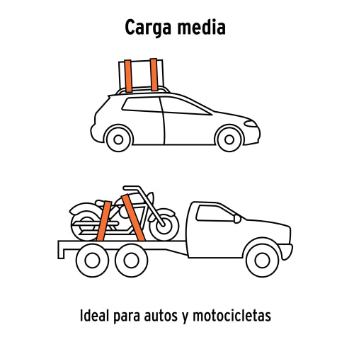 Sujetador con Matraca SU-2250C - 750 Kg de Carga