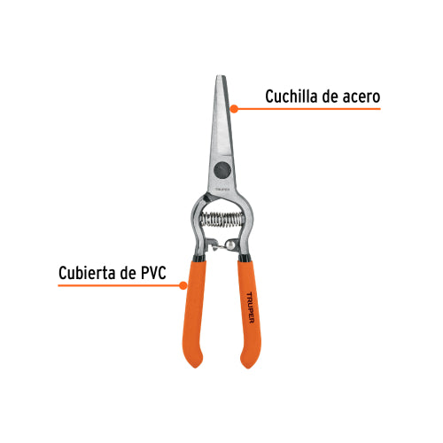 Tijera de Poda Curva Forjada | Calidad Profesional