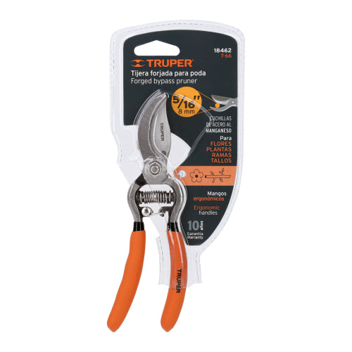 Tijera de Poda Profesional 6" - Corte Preciso y Seguro