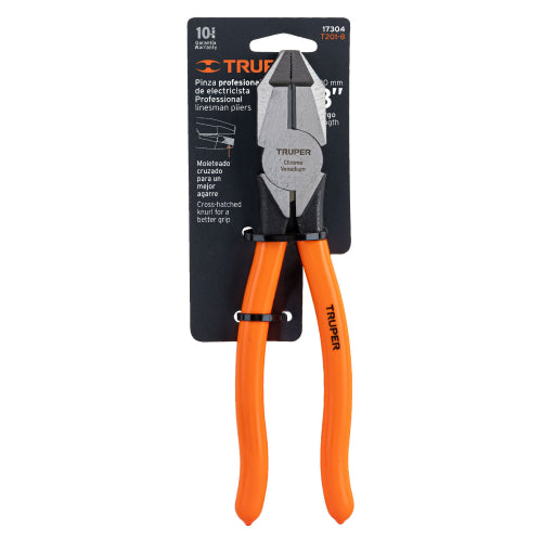 Pinza de Electricista 8" | Alta Durabilidad y Calidad