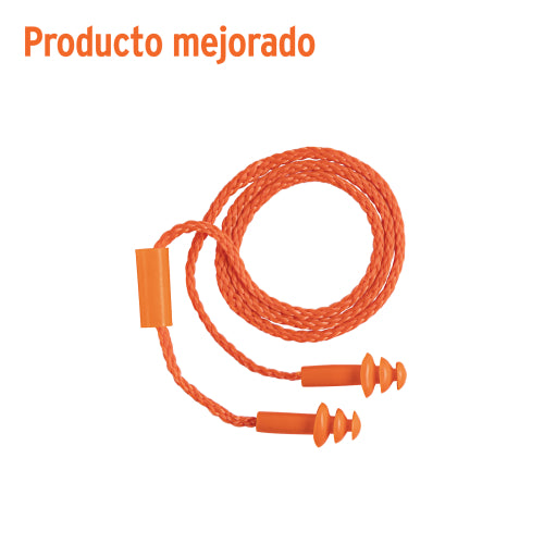 Auriculares Reutilizables con Triple Barrera de Reducción de Ruido