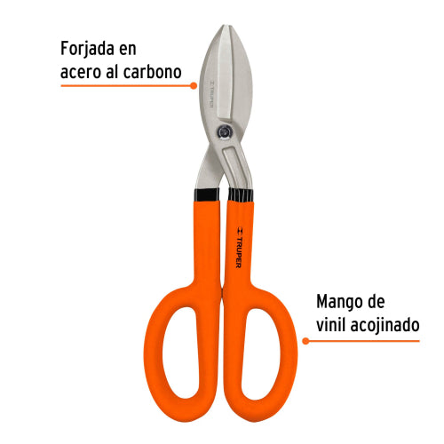Tijera Profesional para Hojalatero 12' - Mango Acolchado
