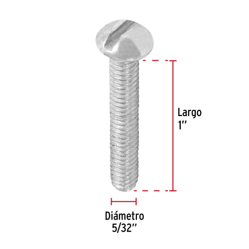 Tornillo Estufa 5/32 x 1" - Alta Calidad y Resistencia