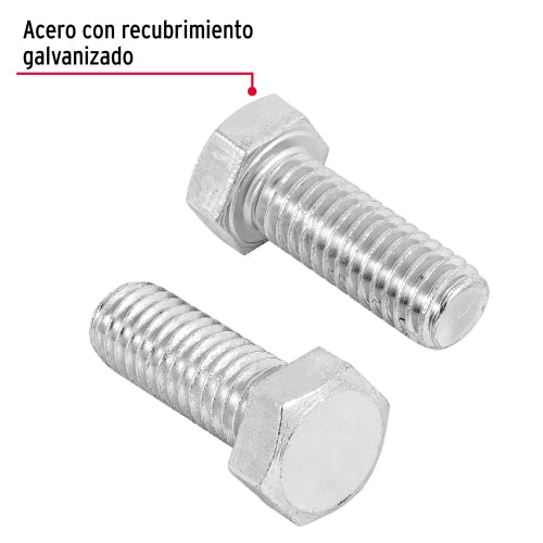 Tornillo Tipo Máquina 3/8 x 1" para Proyectos Profesionales