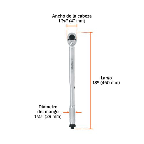 Torquímetro de Trueno - Doble Lectura para Dados CU | Precisión Garantizada
