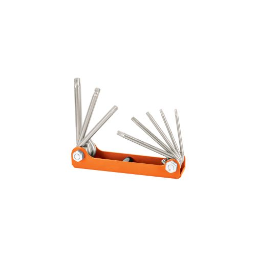 Juego de 8 Llaves Torx en Acero Cromo Vanadio | Durabilidad Máxima