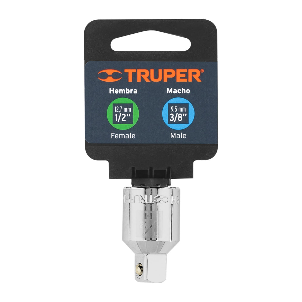 Adaptador 1/2" x 3/8" E-5254 | Acero Cromo Vanadio Duradero