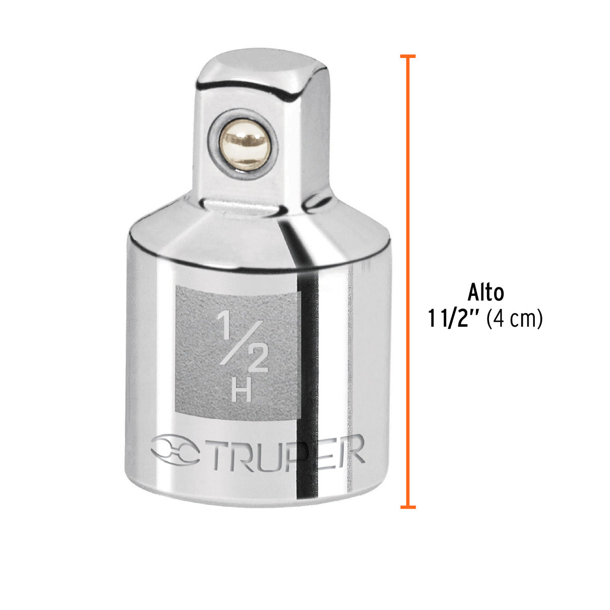 Adaptador 1/2" x 3/8" E-5254 | Acero Cromo Vanadio Duradero