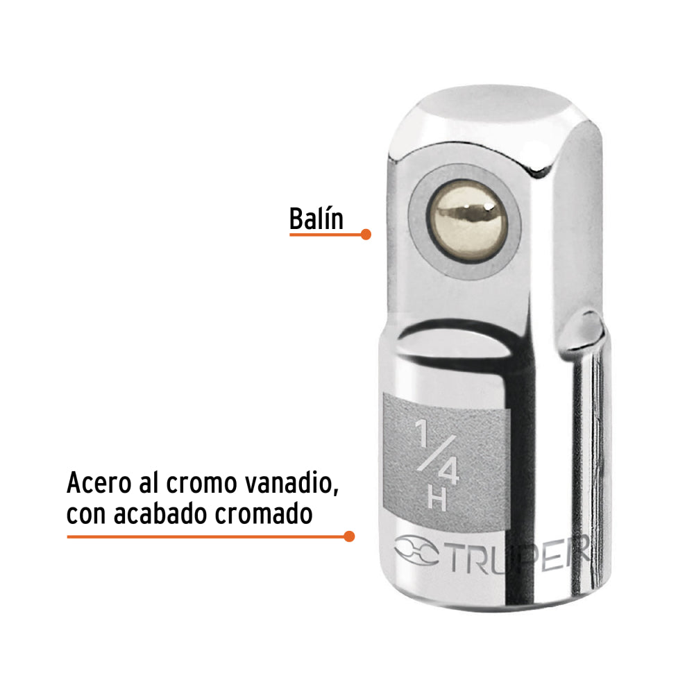 Adaptador 1/4x3/8 A-5256 en Acero Vanadio | Herramientas Profesionales