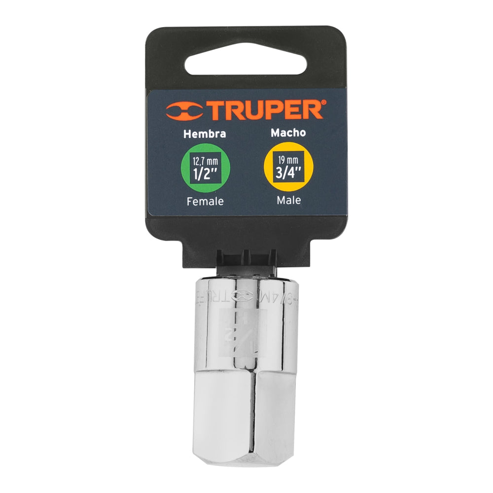Adaptador 1/2" x 3/4" A-5653 - Alta Durabilidad