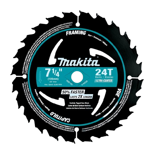 Sierra Circular 7-1/4" 24D 5/8" ATB para Madera - Corte Profesional