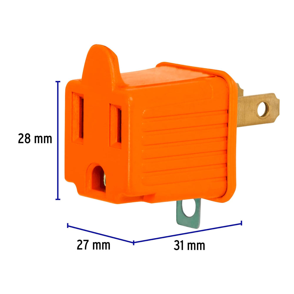 Adaptadores 3 a 2 AD-32N | Rudo en ABS/PVC | Seguridad