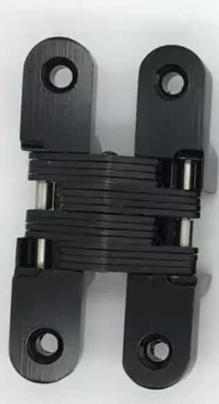 Bisagra Oculta AG006-MB 13x60mm - Negro | Calidad Premium