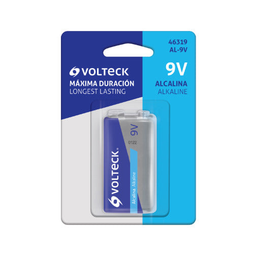 PILA ALCALINA 9V, BLISTER, VOLTECH