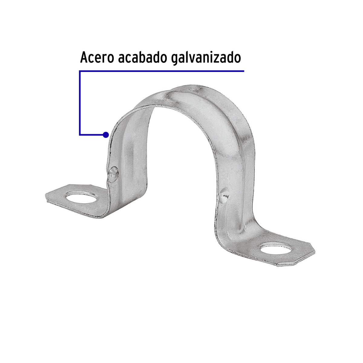 Abrazadera Omega 1' Voltech - Sujeción Segura y Duradera