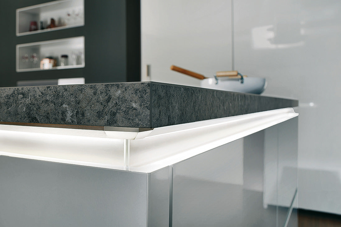 Jaladera Embutida Aluminio para Cocinas - HÄFELE