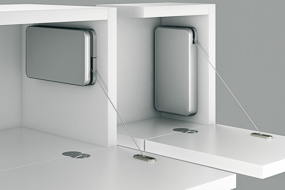 Retenedor Häfele: Seguridad y Precisión para Puertas Abatibles