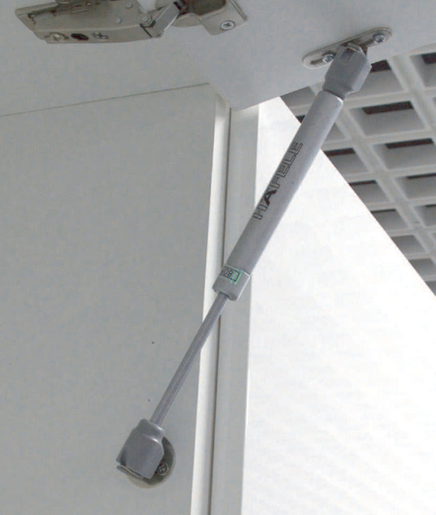Muelle de Gas Acero Plástico 100N Häfele - Pistón para Muebles