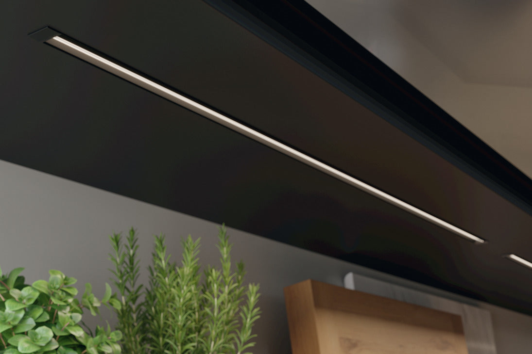 Perfil Negro 1106 para Tiras LED - Instalación Profesional