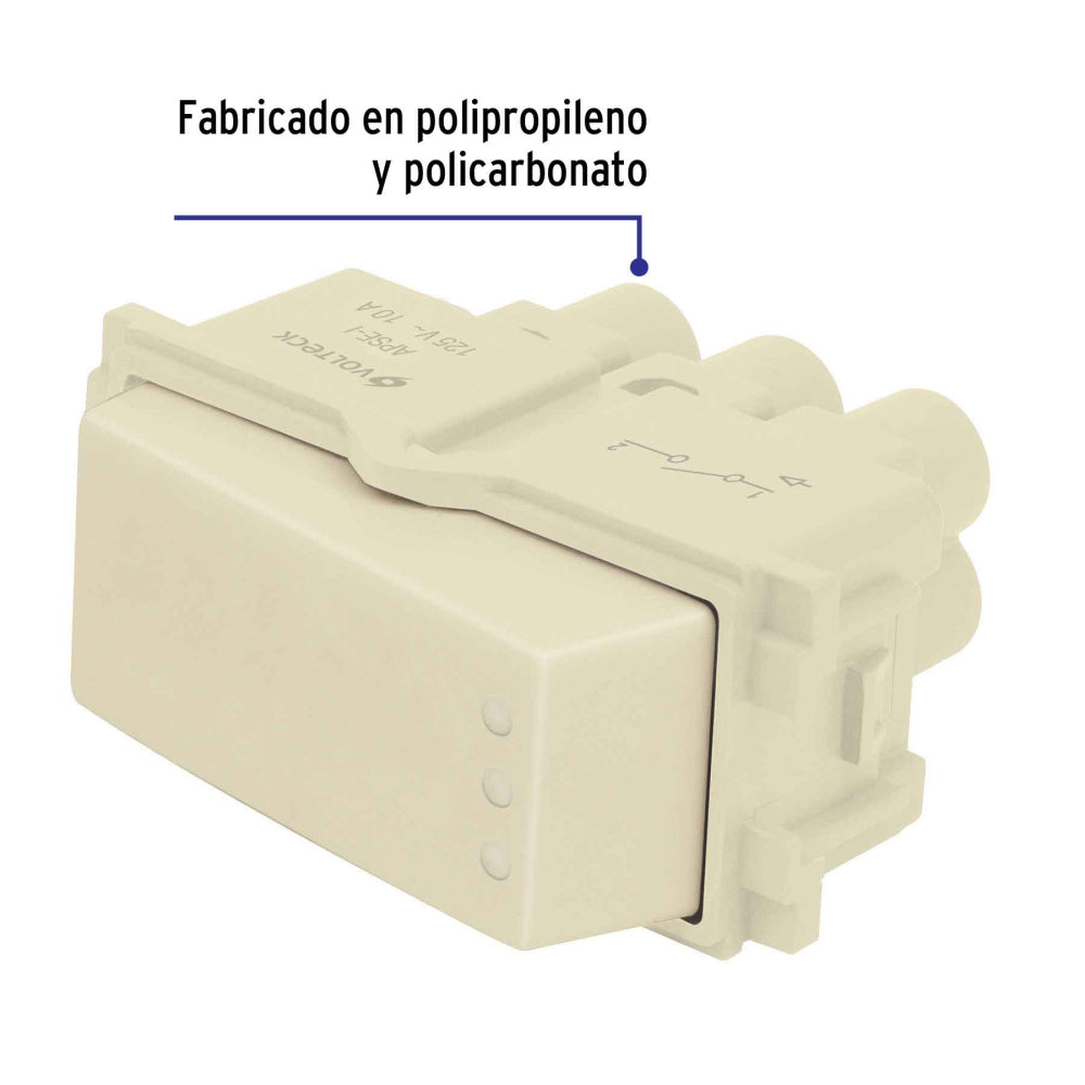 Apagador Elegante Voltech - Diseño Italiano y Calidad