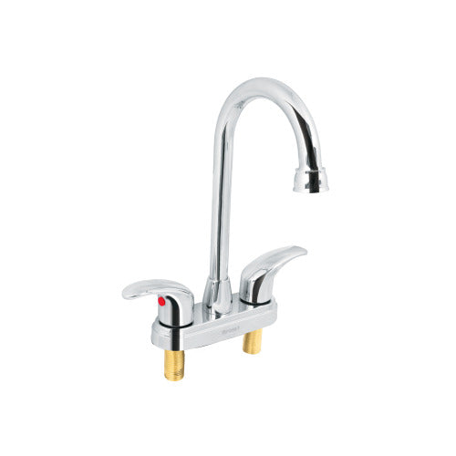 Mezcladora 4" Palanca para Lavabo Tipo Bar - Estilo y Durabilidad