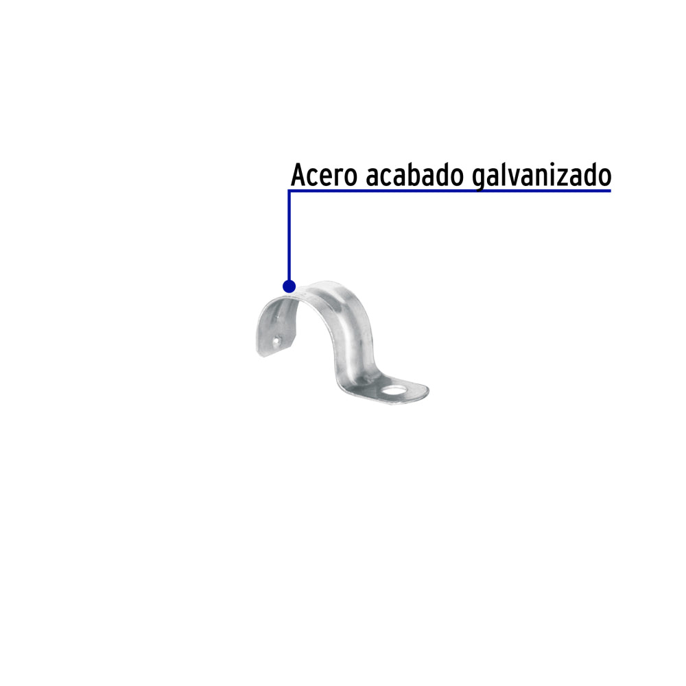 Abrazadera de Tubo Uña 1' Voltech - Calidad Premium