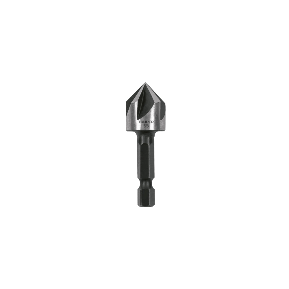 Avellanador HSS de Cambio Rápido 5/8" - Precisión Duradera