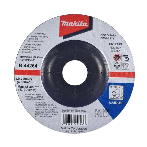 Disco Abrasivo 4 1/2'' UG - Corte y Desbaste Profesional