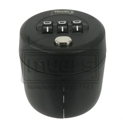 Candado Phillips MX6535 Negro para Botellas – Seguridad y Estilo