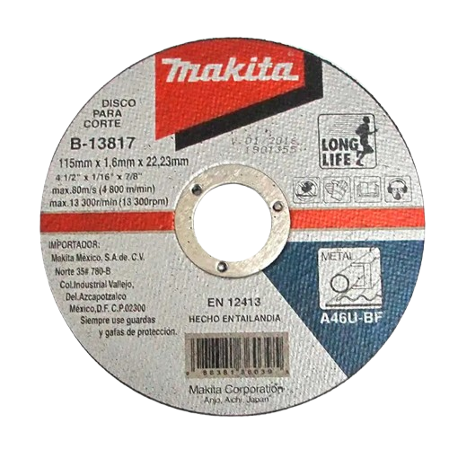 Disco de Corte 4-1/2" Inoxidable PRECISO - Alta Durabilidad