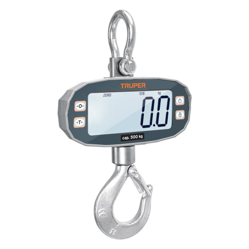 Báscula Electrónica Colgante 500kg - Precisión y Durabilidad
