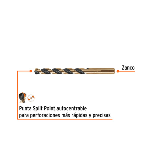 Broca 3/8" Acero M-2: Durabilidad y Seguridad