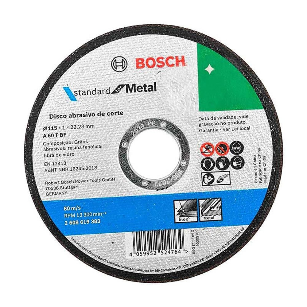 Disco de Corte 115x1.0mm para Metal - Alta Durabilidad
