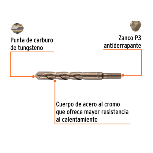 Broca para Concreto 5/8″ - Máxima Durabilidad y Precisión