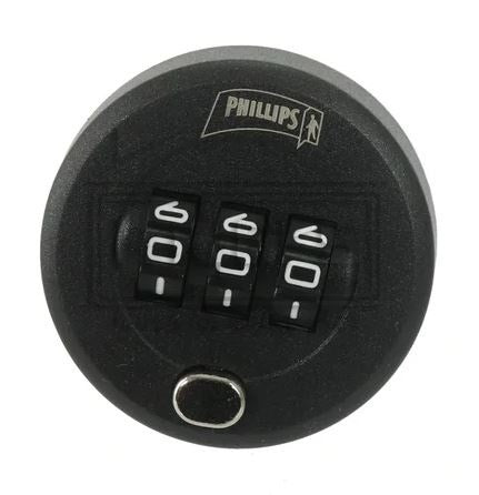 Candado Phillips MX6535 Negro para Botellas – Seguridad y Estilo
