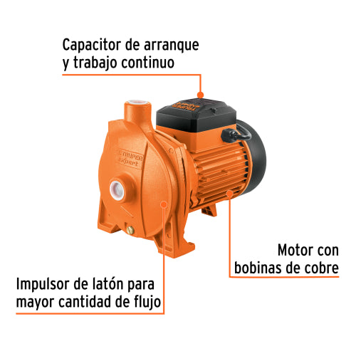 Bomba Centrífuga 1.5HP BOAC-1: Potencia y Eficiencia