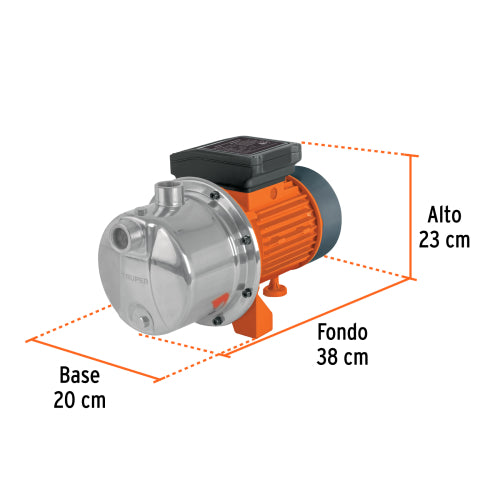 Bomba Eléctrica Jet Acero Inoxidable para Agua - Eficiente