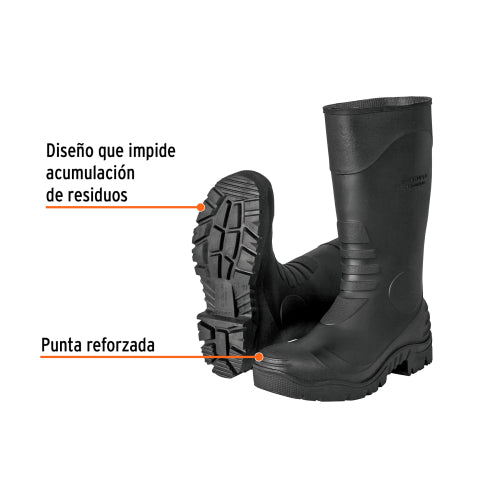 Bota Jardinera Antiderrapante PVC BOT-28J para Ambientes Húmedos