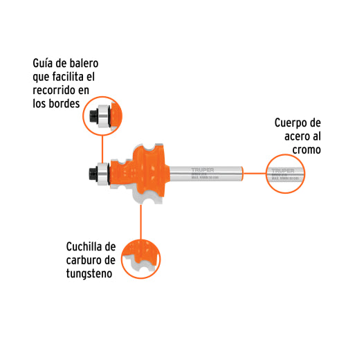 Broca Jovel con Balero BROU-J1X: Herramienta de Precisión