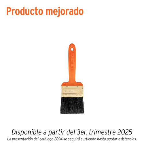 Brocha Profesional BRT-2-1/2: Durabilidad y Precisión