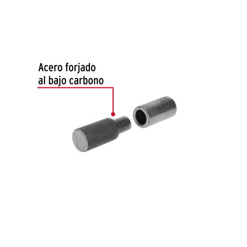 Bisagra tubular soldable 1" - Alta resistencia y durabilidad