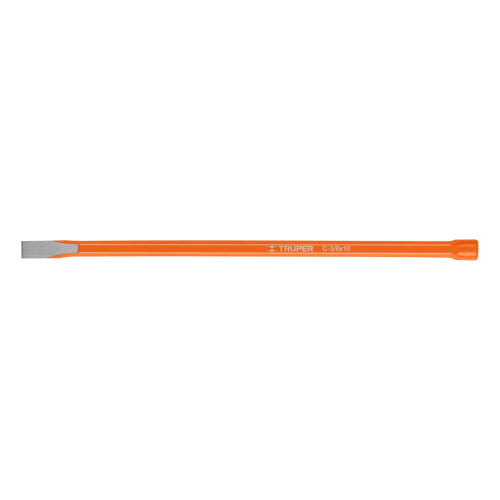 Cincel Largo de Acero Cromo Vanadio 10” - Durabilidad Garantizada