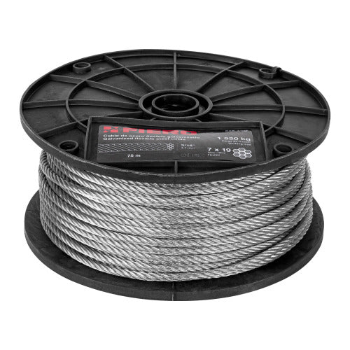 Metro de Cable de Acero 3/16' Flexible | Alta Resistencia y Durabilidad
