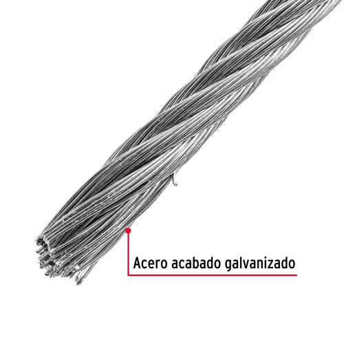 Metro de Cable de Acero 3/16' Flexible | Alta Resistencia y Durabilidad