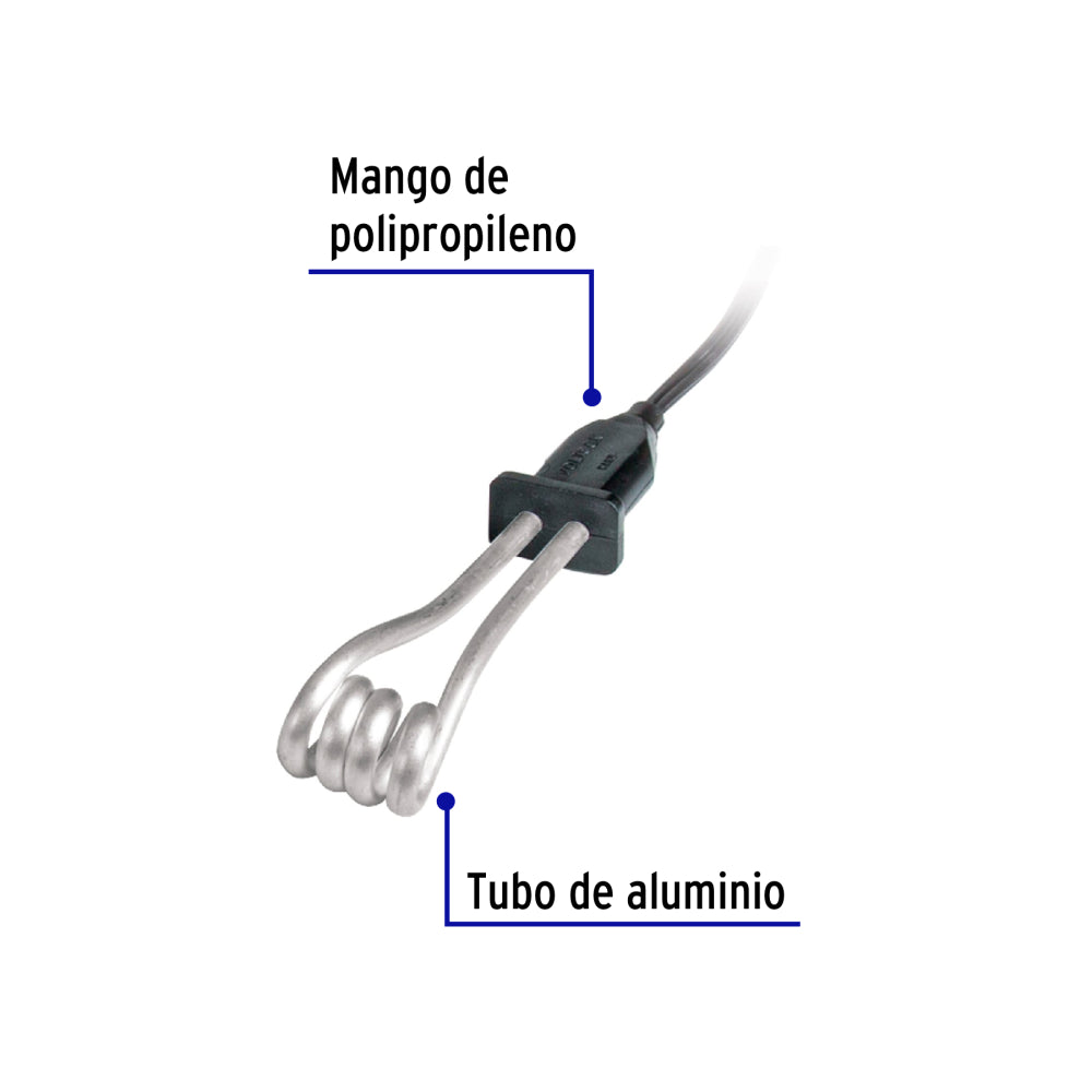 Calentador de Agua Voltech 1400W - Compacto 8 Litros