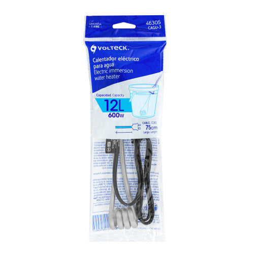 Calentador VoltECH 600W 12L - Calentamiento Rápido