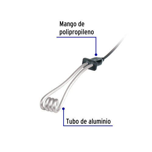 Calentador VoltECH 600W 12L - Calentamiento Rápido